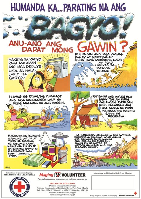 Disaster preparedness tagalog komiks